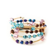 Buchcover und Innenansicht für das Buch: La Bible des bracelets