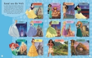 Buchcover und Innenansicht für das Buch: Disney Prinzessin: Unsere magische Welt