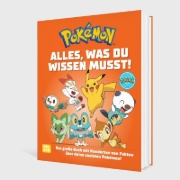 Buchcover und Innenansicht für das Buch: Pokémon Handbuch: Pokémon: Alles, was du wissen musst