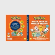 Buchcover und Innenansicht für das Buch: Pokémon Handbuch: Pokémon: Alles, was du wissen musst