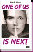 Buchcover und Innenansicht für das Buch: One Of Us Is Next