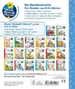 Buchcover und Innenansicht für das Buch: Wieso? Weshalb? Warum? junior, Band 31 - Tiere im Winter