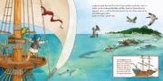 Buchcover und Innenansicht für das Buch: LESEMAUS 68: Ein Tag bei den Piraten