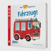 Buchcover und Innenansicht für das Buch: Baby Pixi 43: Mein Baby-Pixi Buggybuch: Fahrzeuge