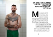 Buchcover und Innenansicht für das Buch: Mann macht Yoga