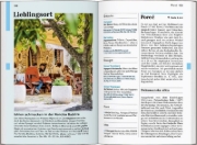 Buchcover und Innenansicht für das Buch: DUMONT Reise-Taschenbuch Reiseführer Slowenien & Istrien
