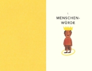 Buchcover und Innenansicht für das Buch: Frei und gleich - Die Menschenrechte