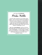 Buchcover und Innenansicht für das Buch: Pequeña y grande: Frida Kahlo