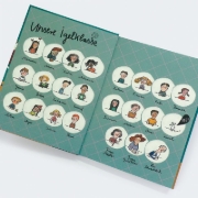 Buchcover und Innenansicht für das Buch: Wir sind (die) Weltklasse
