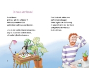 Buchcover und Innenansicht für das Buch: Grimm und Möhrchen düsen los