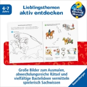 Buchcover und Innenansicht für das Buch: Wieso? Weshalb? Warum? aktiv-Heft: Pferde