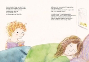 Buchcover und Innenansicht für das Buch: Mamas kaputter Akku