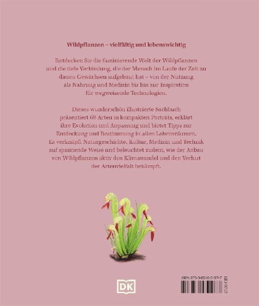 Buchcover und Innenansicht für das Buch: Wildpflanzen