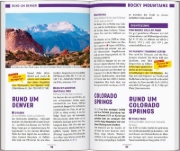Buchcover und Innenansicht für das Buch: MARCO POLO Reiseführer USA West
