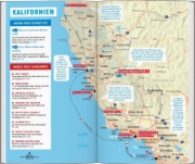 Buchcover und Innenansicht für das Buch: MARCO POLO Reiseführer USA West