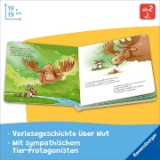 Buchcover und Innenansicht für das Buch: Wenn liebe Waschbären wütend sind