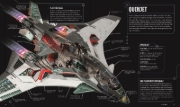 Buchcover und Innenansicht für das Buch: Marvel Studios Cross-Sections
