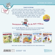 Buchcover und Innenansicht für das Buch: LESEMAUS 103: Conni im Schnee