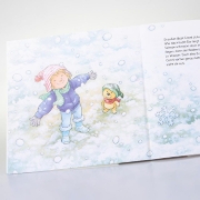 Buchcover und Innenansicht für das Buch: LESEMAUS 103: Conni im Schnee
