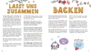 Buchcover und Innenansicht für das Buch: Backen mit Kids (Kindern) - Weihnachten