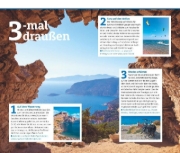 Buchcover und Innenansicht für das Buch: ADAC Reiseführer Rhodos