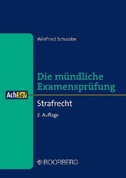 Buchcover und Innenansicht für das Buch: Strafrecht