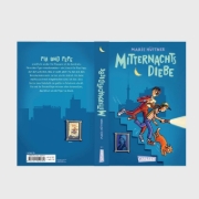 Buchcover und Innenansicht für das Buch: Mitternachtsdiebe