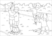 Buchcover und Innenansicht für das Buch: Mein schönstes Malbuch. Fußball
