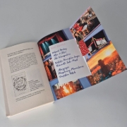 Buchcover und Innenansicht für das Buch: 30 Days, 10 Dates & 1 Drama