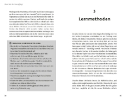 Buchcover und Innenansicht für das Buch: Richtig lernen. Dein Guide für Schule und Studium