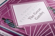 Buchcover und Innenansicht für das Buch: Fitzgerald - The Great Gatsby. English Edition.