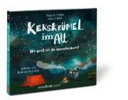 Buchcover und Innenansicht für das Buch: Kekskrümel im All. Wie groß ist die Unendlichkeit?