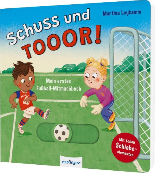 Buchcover und Innenansicht für das Buch: Schuss und TOR!
