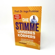 Buchcover und Innenansicht für das Buch: Die Stimme unseres Körpers