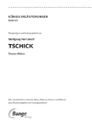 Buchcover und Innenansicht für das Buch: Tschick von Wolfgang Herrndorf - Textanalyse und Interpretation