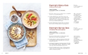 Buchcover und Innenansicht für das Buch: Medical Cuisine - Das große Longevity Kochbuch