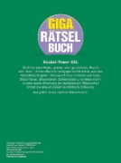Buchcover und Innenansicht für das Buch: Giga-Rätselbuch 6
