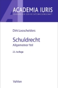 Buchcover und Innenansicht für das Buch: Schuldrecht Allgemeiner Teil. Schuldrecht AT