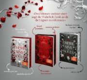 Buchcover und Innenansicht für das Buch: Empire of Sins and Souls 1 - Das verratene Herz