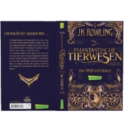 Buchcover und Innenansicht für das Buch: Fantastic Beasts and Where to Find Them: The Original Screenplay