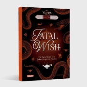 Buchcover und Innenansicht für das Buch: Disney Villains - Dark Ascension 3: FATAL WISH - Die Geschichte von Jafars jüngerem Bruder