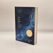 Buchcover und Innenansicht für das Buch: Und die Welt, sie fliegt hoch