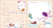 Buchcover und Innenansicht für das Buch: Meine Kindergarten-Freunde (Magische Wesen, Tiere & Co.)