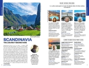 Buchcover und Innenansicht für das Buch: Lonely Planet Scandinavia