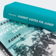 Buchcover und Innenansicht für das Buch: Hundert Wörter für Schnee