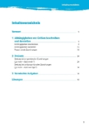 Buchcover und Innenansicht für das Buch: Klett 10-Minuten-Training Mathematik Dreisatz 6./7. Klasse