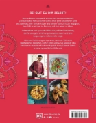 Buchcover und Innenansicht für das Buch: Achtsame Ayurveda-Küche
