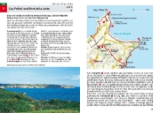 Buchcover und Innenansicht für das Buch: ROTHER Wanderführer Bretagne. 50 Touren zwischen Mont-Saint-Michel und Saint-Nazaire