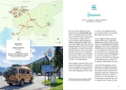 Buchcover und Innenansicht für das Buch: On the Road Mit dem Campervan durch den  Balkan