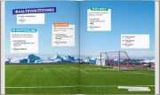 Buchcover und Innenansicht für das Buch: MARCO POLO Guck mal: Verrückte Fußball-Orte